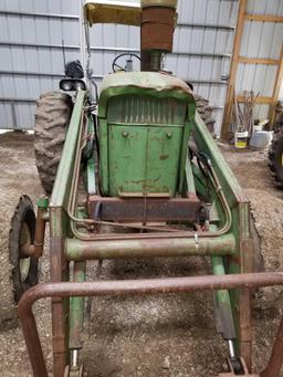 JOHN DEERE MODEL 4020 WITH 46A LOADER