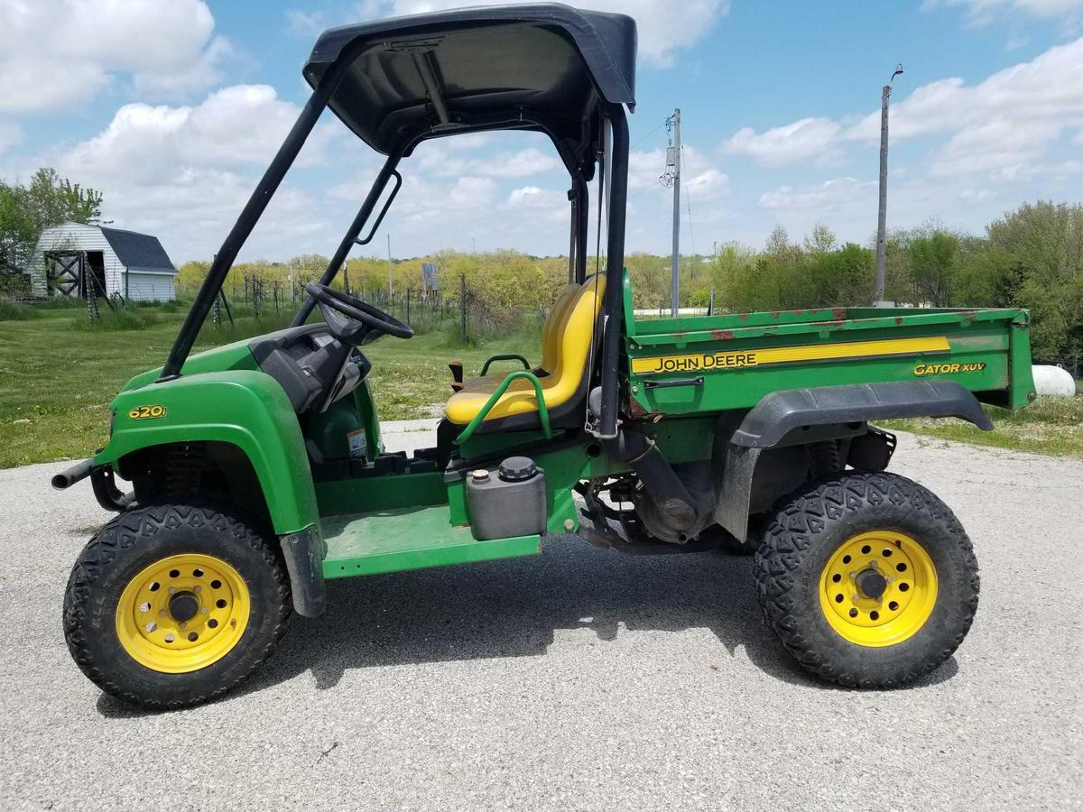 2008 JOHN DEERE 620I 4X4 GATOR XUV WITH CANOPY