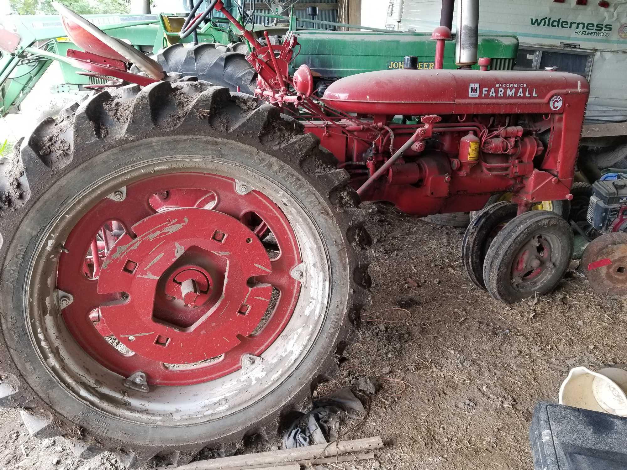 1953 FARMALL SUPER "C" TRACTOR