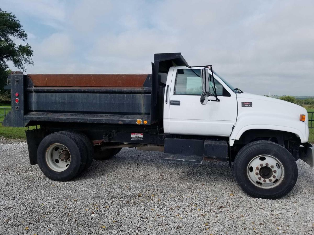 1999 GMC 7500 DUMP TRUCK