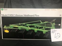 MODEL F145H 5-BOTTOM MOLDBOARD PLOW PRECISION CLASSICS 1/16 SCALE NO. 5763