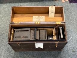 UNION PACIFIC RAILROAD SLIDE PROJECTOR WITH CASE