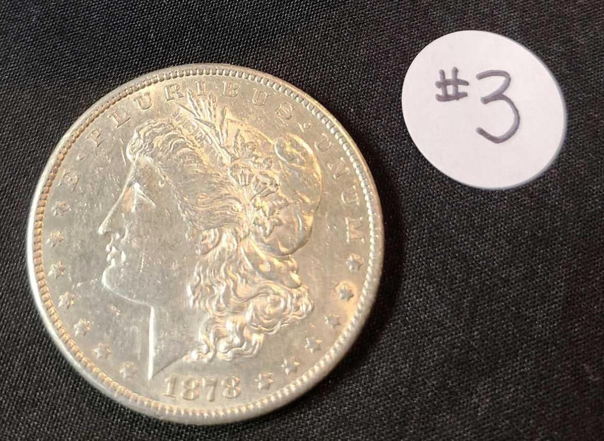 1878-S MORGAN SILVER DOLLAR