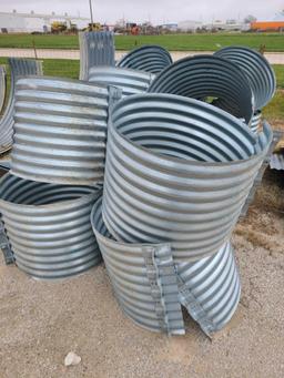 19 Misc. Galvanized Bands