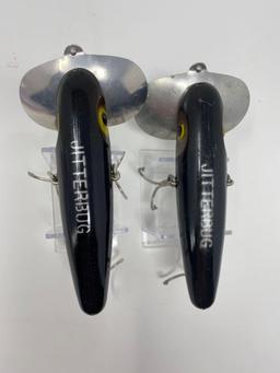 Two Musky Jitterbug Lures