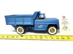 Vintage Structo Blue Hydraulic Truck