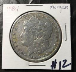 1884 Morgan Silver Dollar