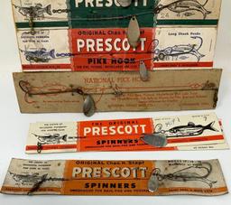 PRESCOTT SPINNERS WITH BOXES