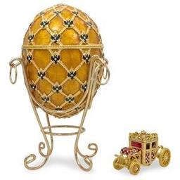 1897 Coronation Faberge Egg 7"