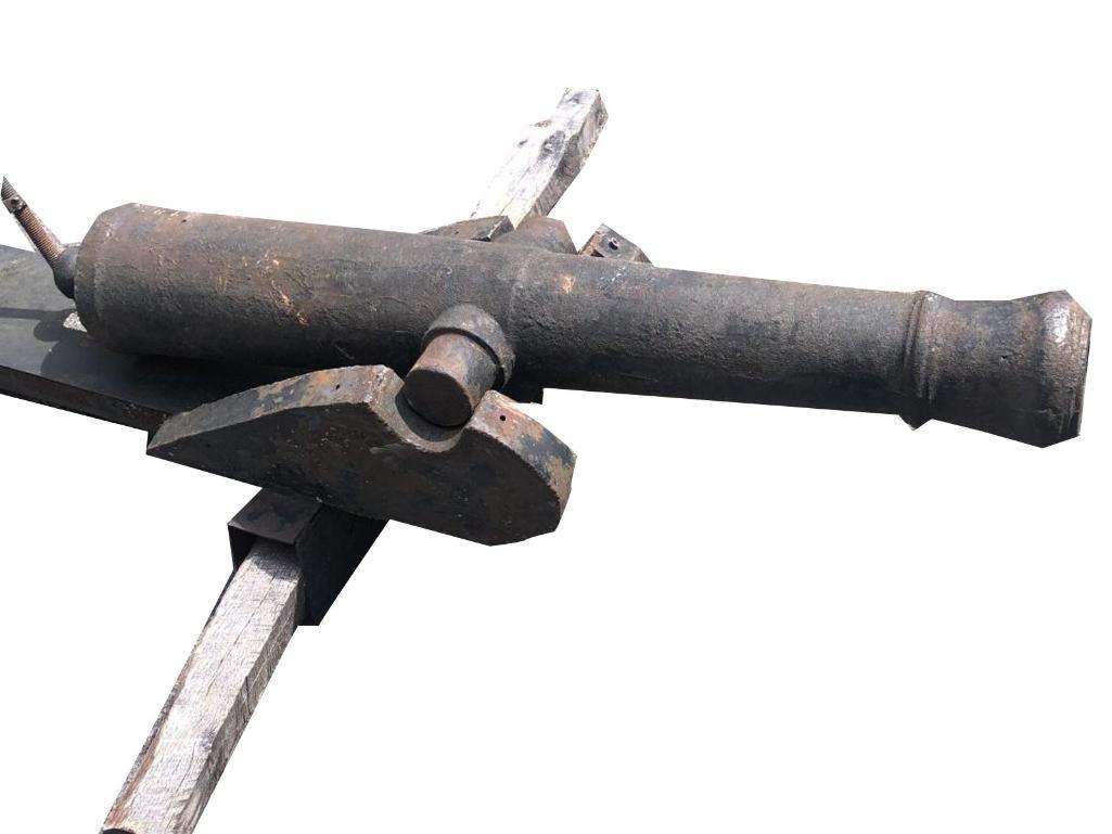 Authentic U.s. Civil War Confederate Mountain Howitzer