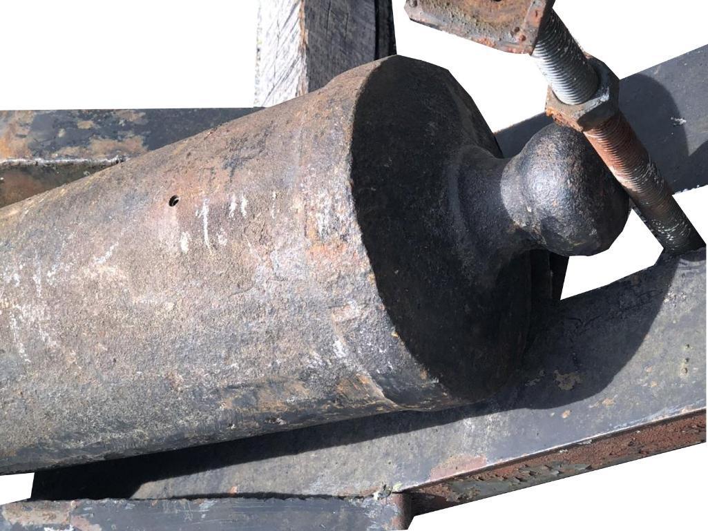 Authentic U.s. Civil War Confederate Mountain Howitzer