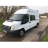 Ford Transit T350 2.2 TDCI Welfare Unit - LWB High Roof Euro 4(125bhp) - NO VAT