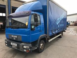 MAN 8.155 Curtain sider 2005 (+ VAT)