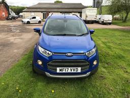 Ford Eco Sport Titanium TDCI 2017 (NO VAT)