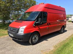 Red Ford Transit 125 T350 RWD (NO VAT) 2013