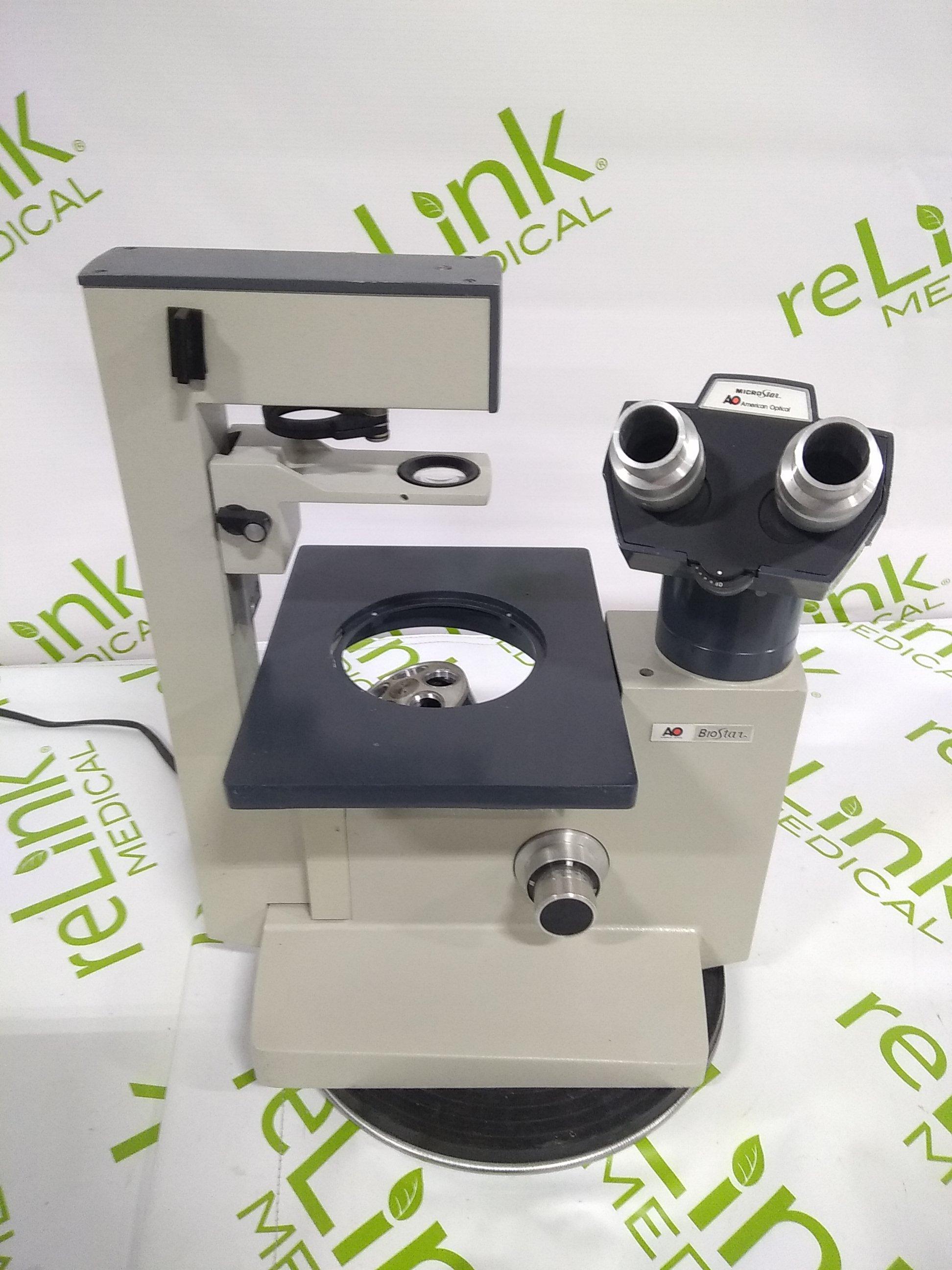 American Optical 1820 BioStar Tissue Culture Microscope - 40657