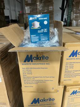 Pallet of Makrite N95 Face Masks