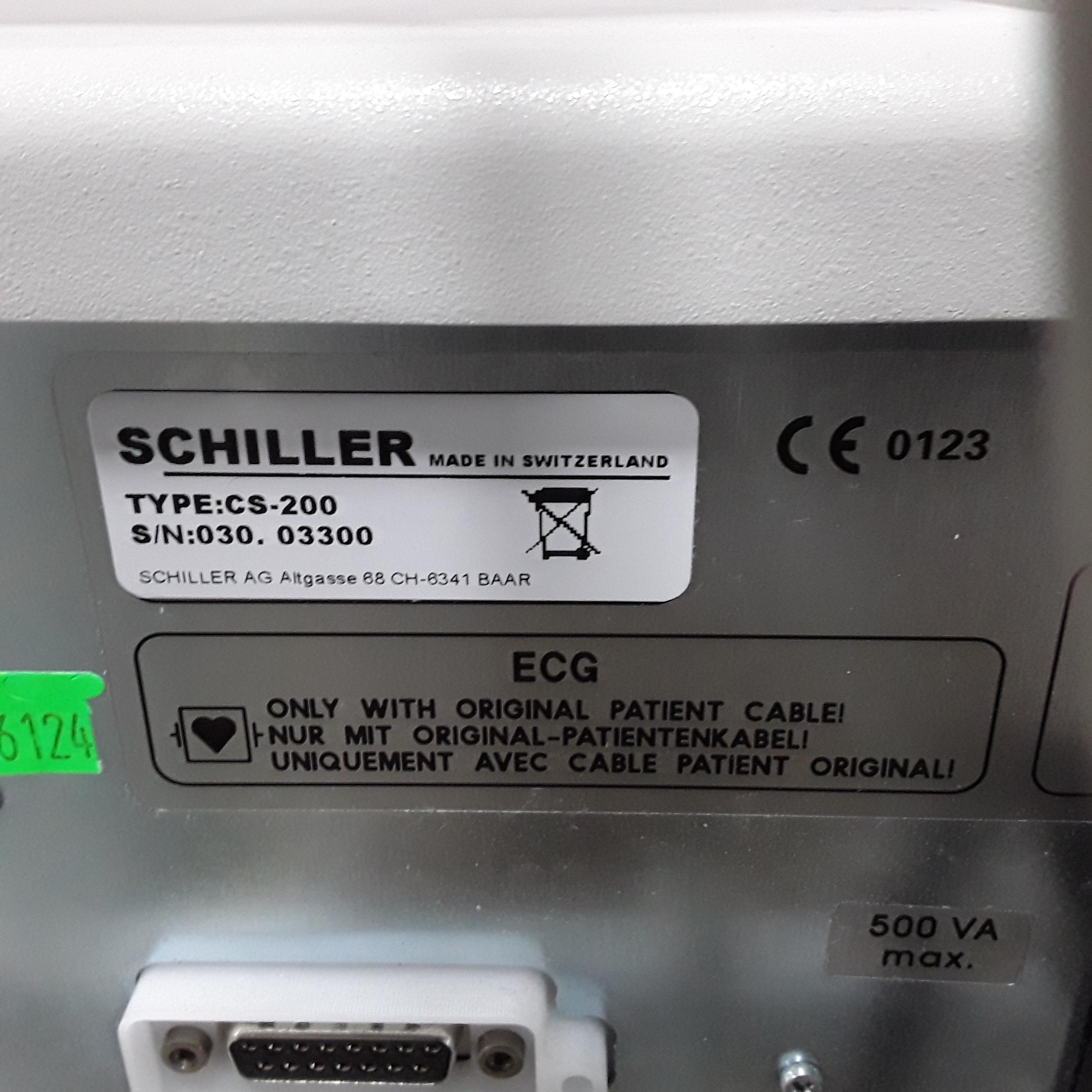 Schiller America CS-200 Ergo Spiro Stress Test Console - 356051