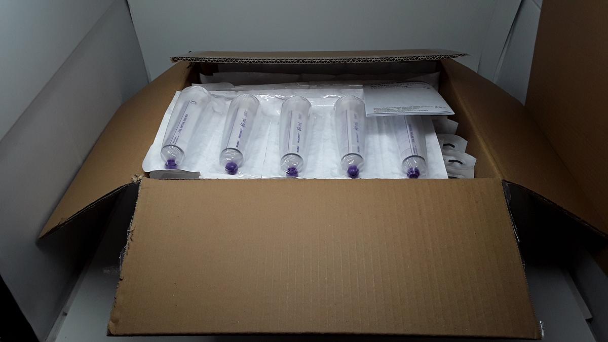 Avanos PNM-S60NC Neomed Oral Enteral Syringe 60ml Box of 100 - 364822