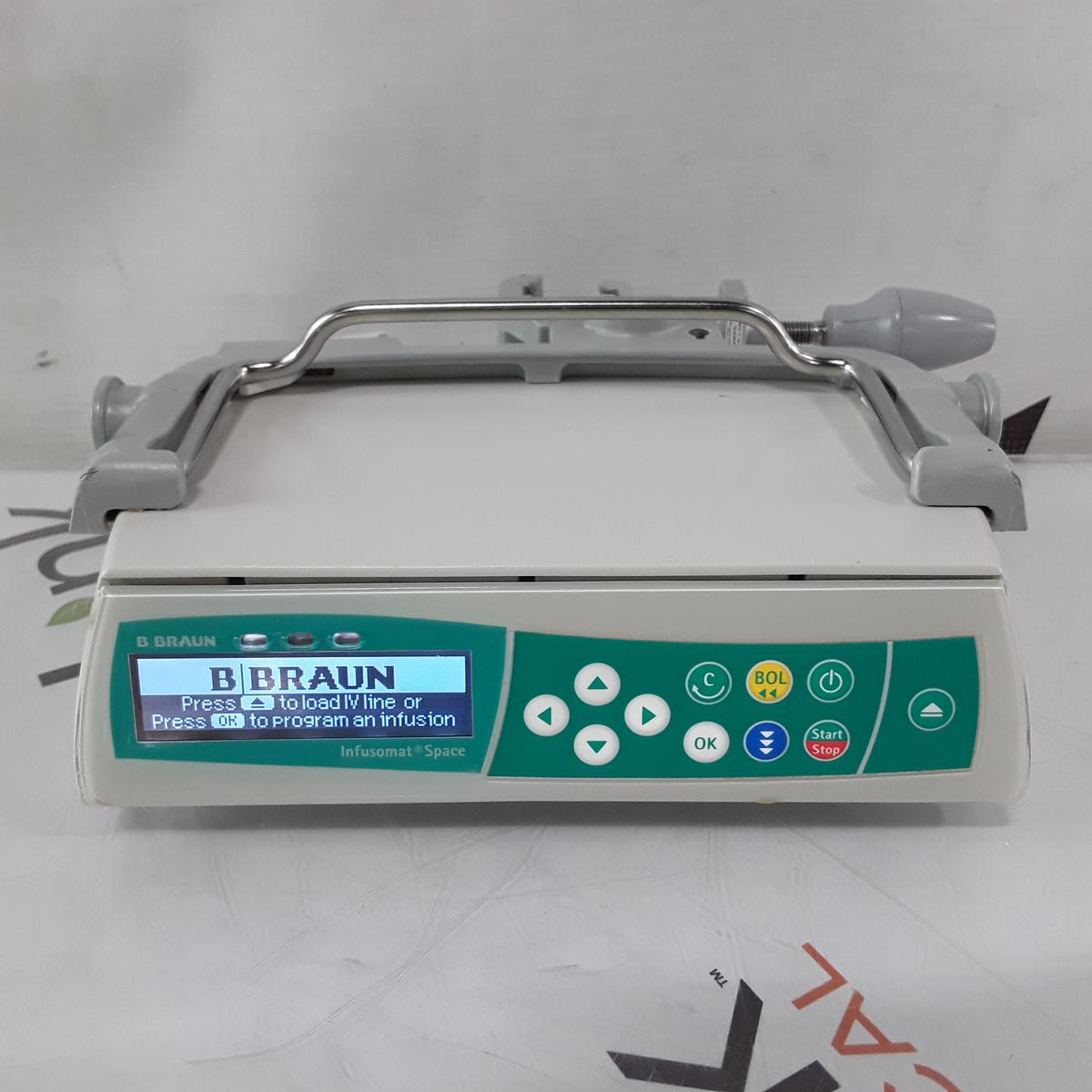 B. Braun Infusomat Space w/Pole Clamp Infusion Pump - 315182