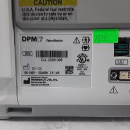 Mindray DPM7 Patient Monitor - 355954