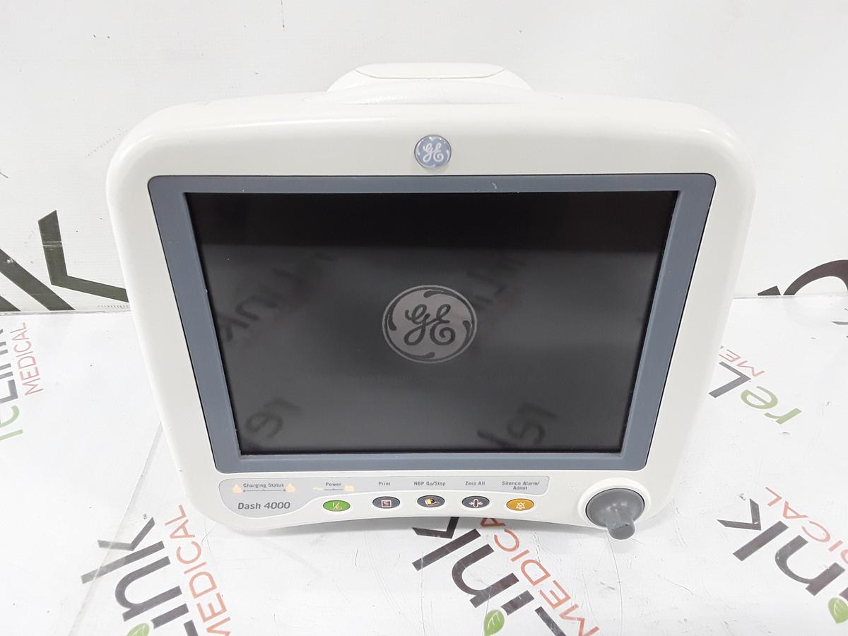 GE Healthcare Dash 4000 - GE/Nellcor SpO2 Patient Monitor - 349057