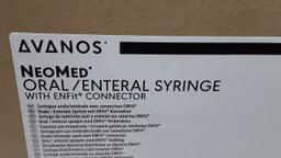 Avanos NM-S35NC NeoMed Oral Enteral Syringe Box of 100 - 366067