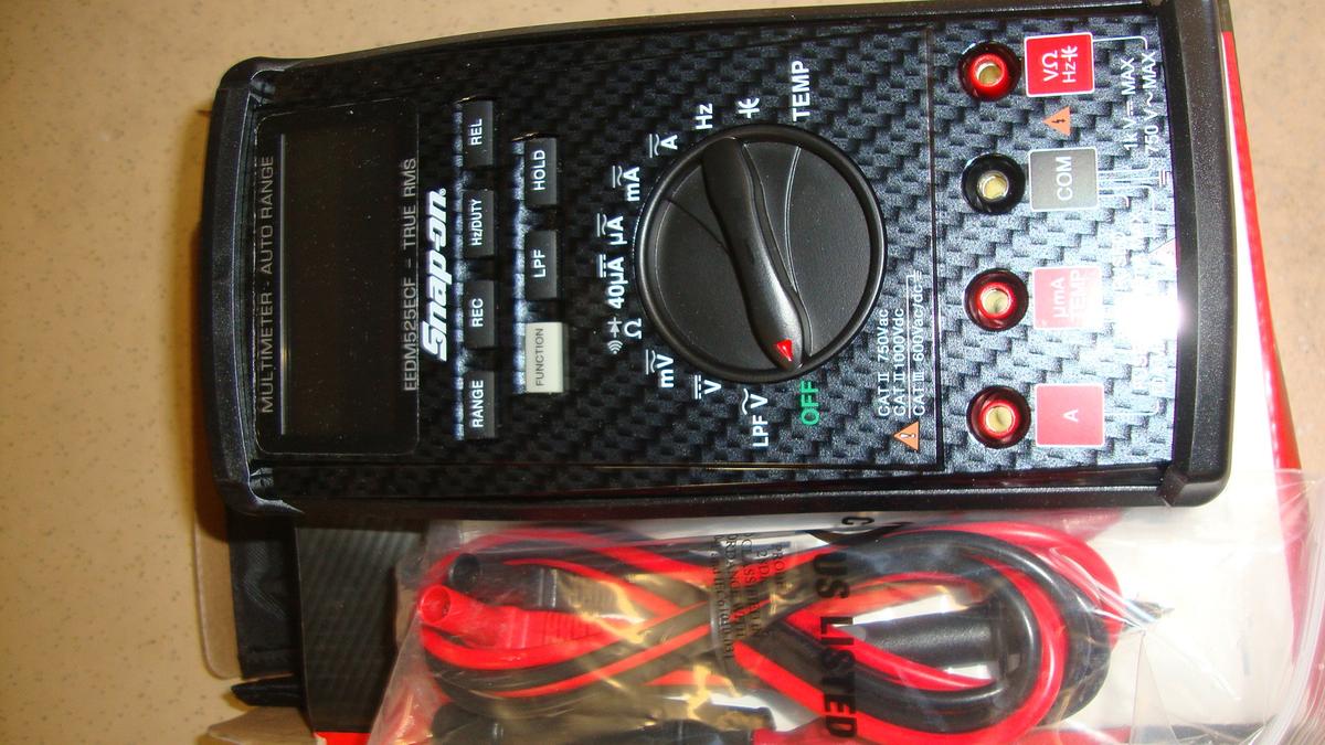 New Snap On True-RSM Digital Multimeter