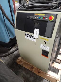 COMPLETELY REFURBISHED FANUC ROBOT R-2000iA/200F WITH R-J3iB CONTROL, TEACH & CABLES.