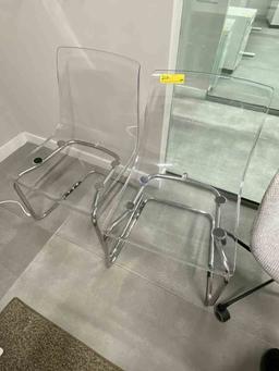 Lucite Chairs