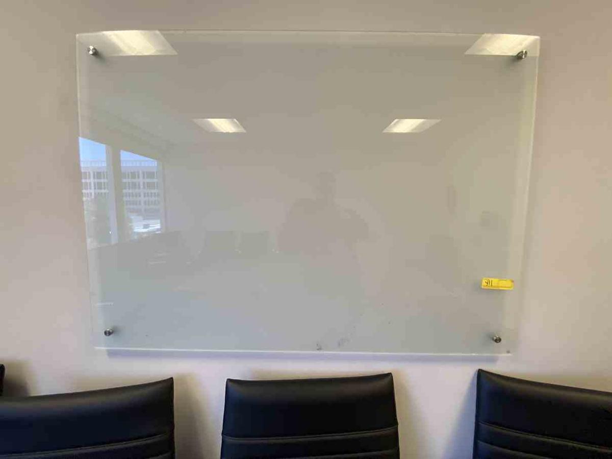 Glass Dry Erase Board 47" x 34"