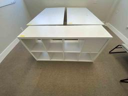 White Cabinet  58" x 15"