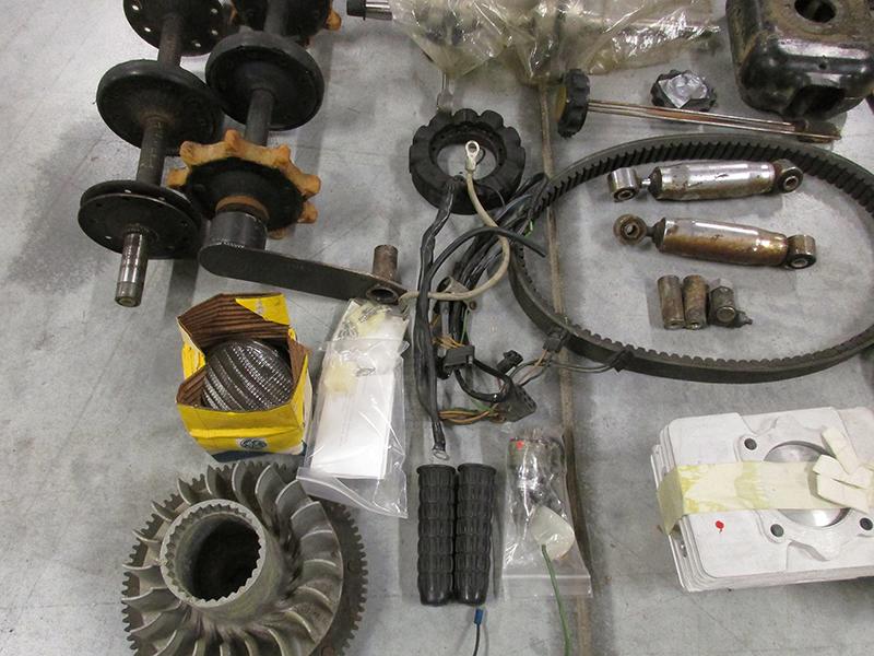 SNOWMOBILE PARTS, PISTONS, CYLINDERS, CLUTCH ITEMS AND MORE