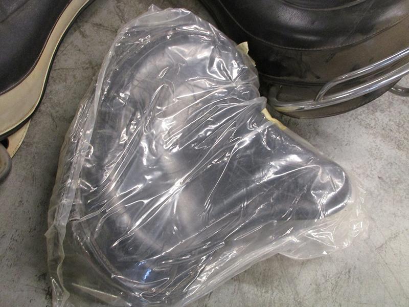 MOTORCYCLE SEATS, SADDLE BAGS, FENDERS, FAT BOB TANKS