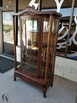 Tall Half-moon China Cabinet