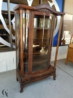 Tall Half-moon China Cabinet