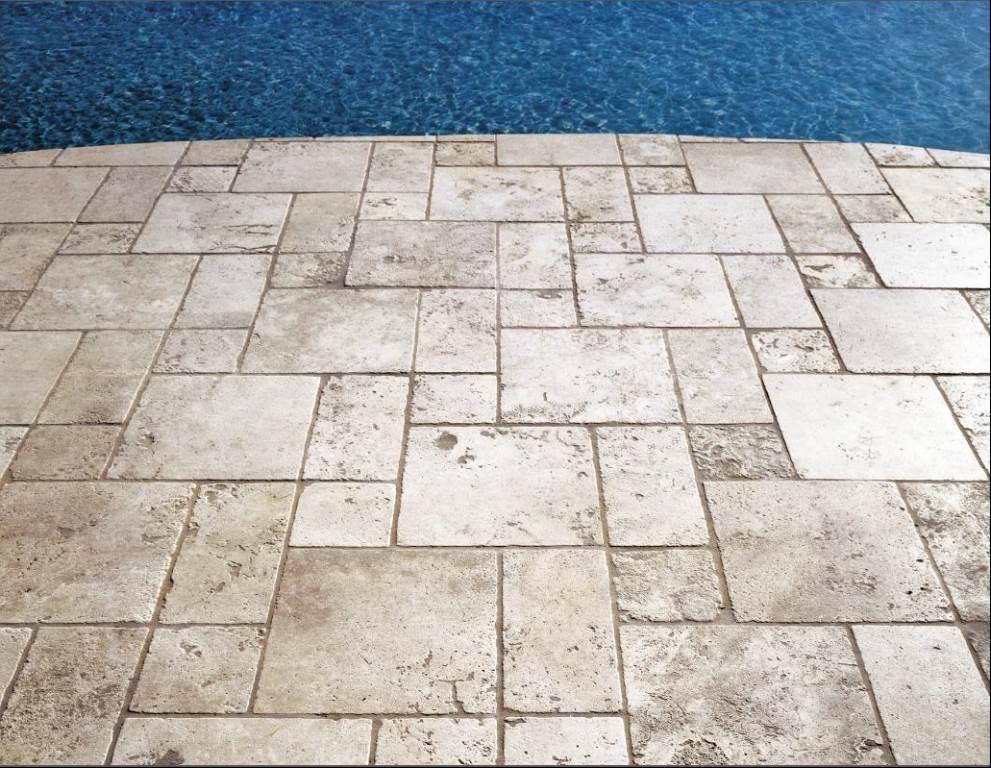 8"x8" Marble Limestone Pool Tile