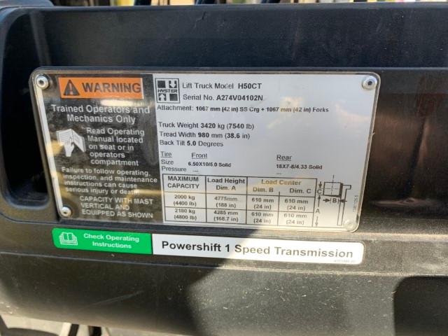 Hyster Propane Forklift