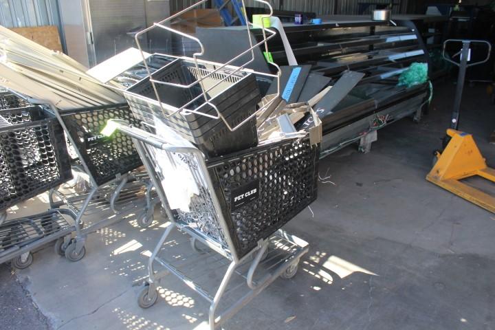 Shopping Cart W/ Shopping Baskets