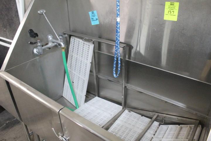 Stainless Grooming Basin