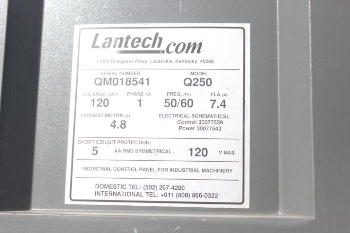 Lantech Q250 Semi-Automatic Turntable Stretch Wrapper