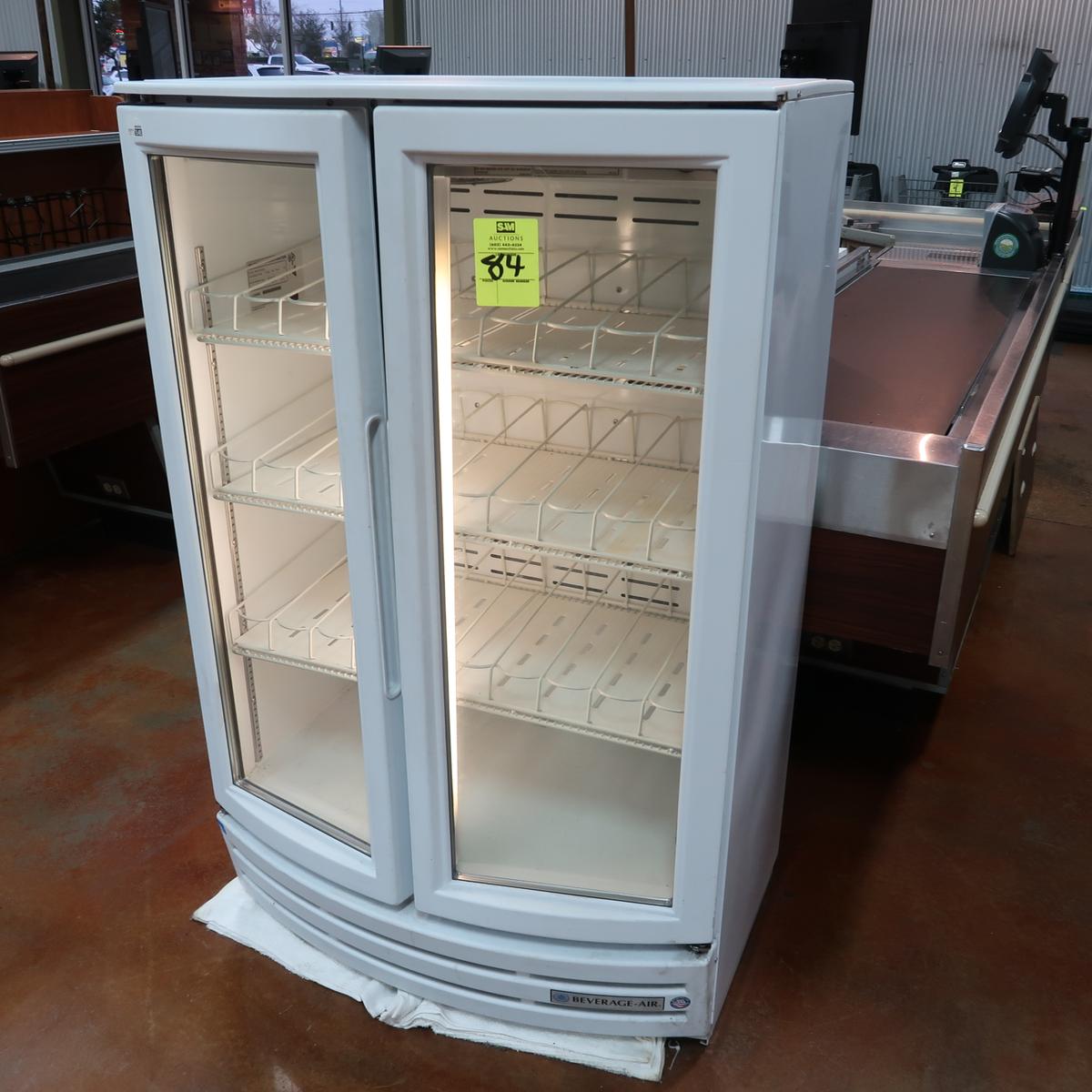 Beverage Air 2-glass-door cooler