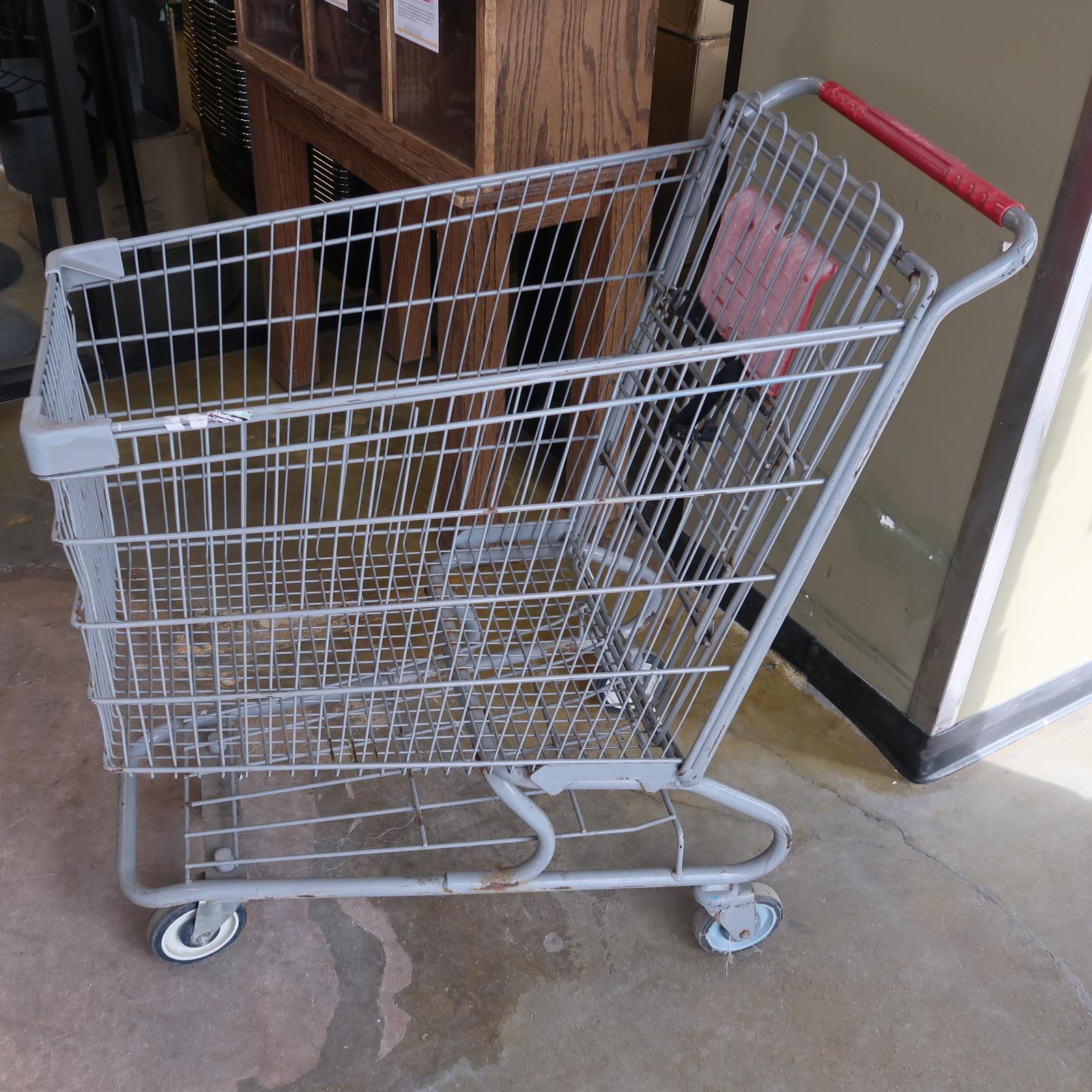 shopping carts, single basket