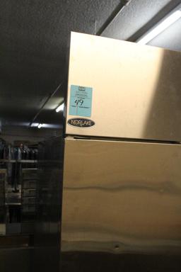 Norlake Three Door Stainless Freezer