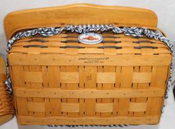 3 LONGABERGER BASKETS INC. SMALL CATCH ALL