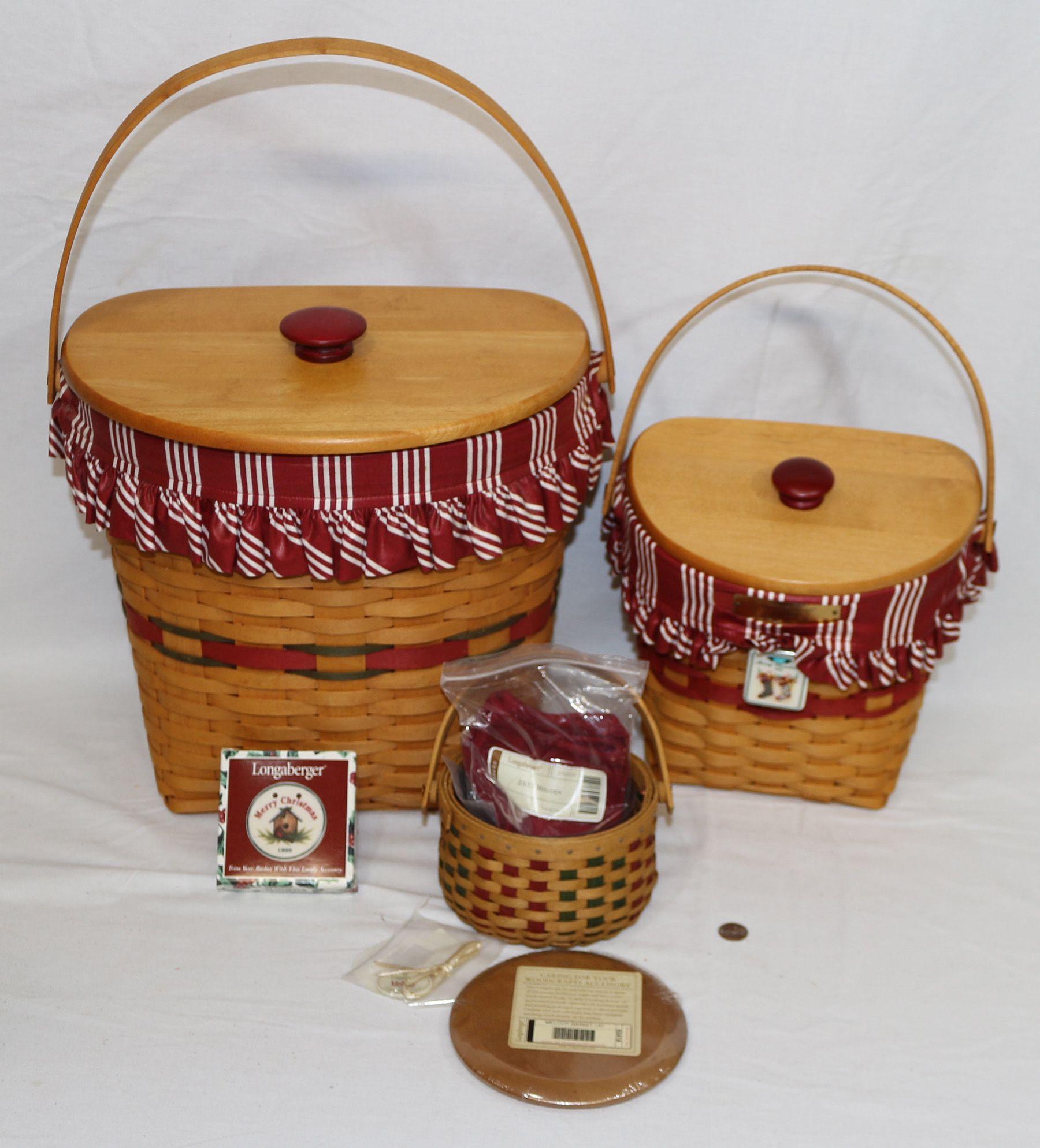 3 LONGABERGER BASKETS INC. MELODY BASKET