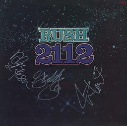 Rush 2112 Signed Album