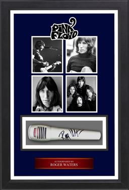 Roger Waters Autographed Microphone