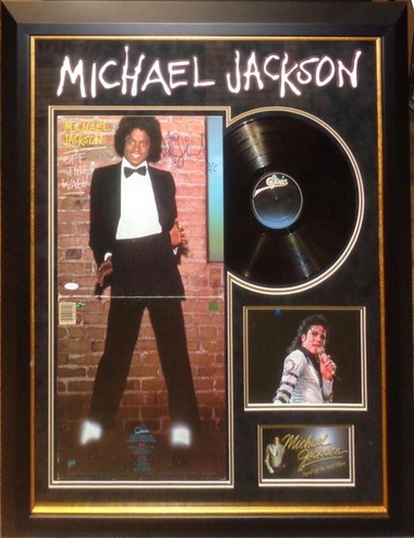 Michael Jackson Signed Off The Wall Album