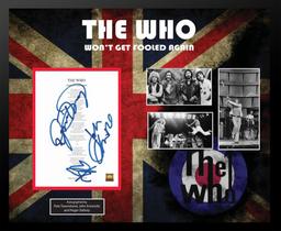 Who Won't Get Fooled Again Signed Lyrics